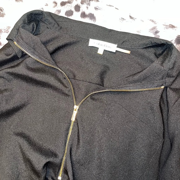 Calvin Klein Black Blouse - Picture 2 of 3